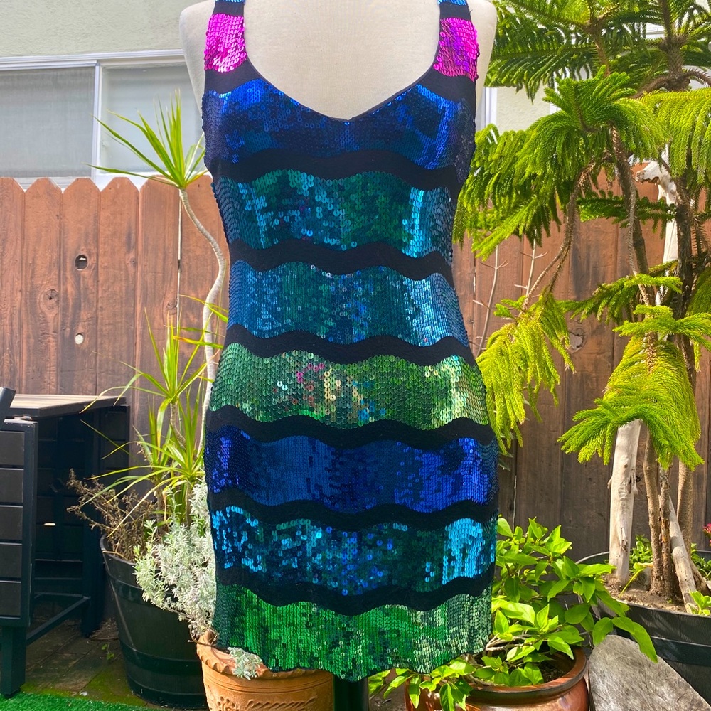 Sequined dress perf for New Years Eve!